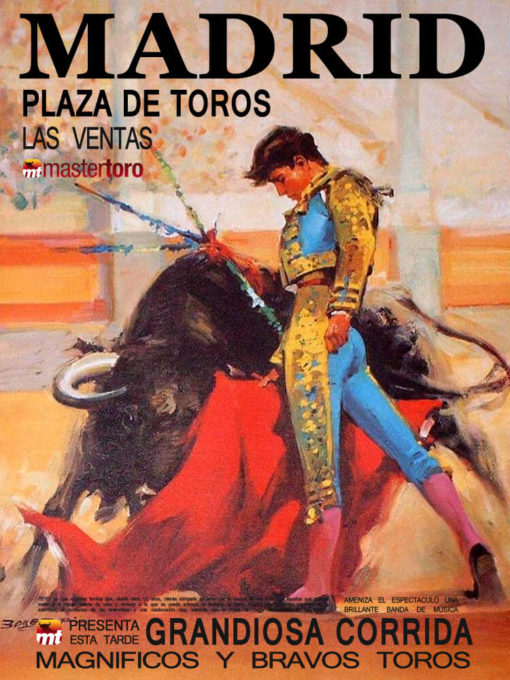 Madrid bullfight october 2017